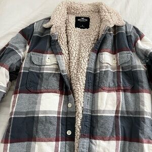 Hollister shirt jacket